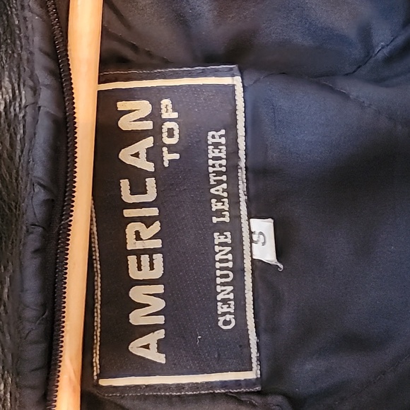 Vintage Fringe Leather jacket Size S from American Top - Picture 9 of 13